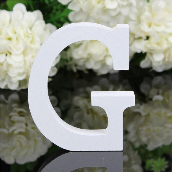Wooden Letters Alphabet Word Bridal Wedding Party Home Decor