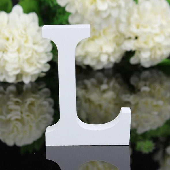 Wooden Letters Alphabet Word Bridal Wedding Party Home Decor