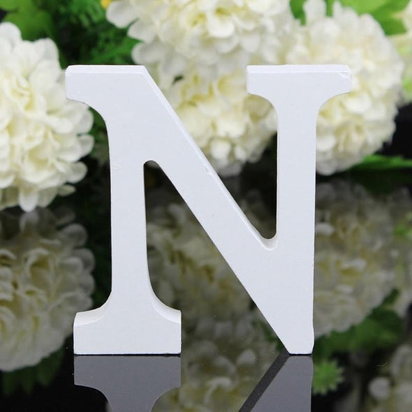 Wooden Letters Alphabet Word Bridal Wedding Party Home Decor