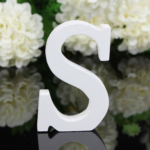 Wooden Letters Alphabet Word Bridal Wedding Party Home Decor