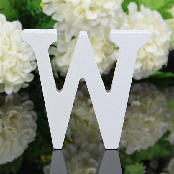 Wooden Letters Alphabet Word Bridal Wedding Party Home Decor