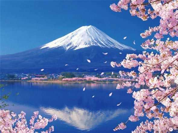 AZQSD DIY 50x40cm Paint By Numbers For Landscapes Home Decoration Oil Painting