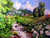 AZQSD DIY 50x40cm Paint By Numbers For Landscapes Home Decoration Oil Painting