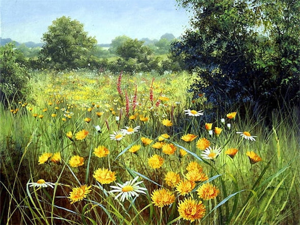 AZQSD DIY 50x40cm Paint By Numbers For Landscapes Home Decoration Oil Painting