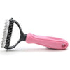 Hair Removal Comb for Dogs Cat Detangler Fur Trimming Dematting Deshedding Brush