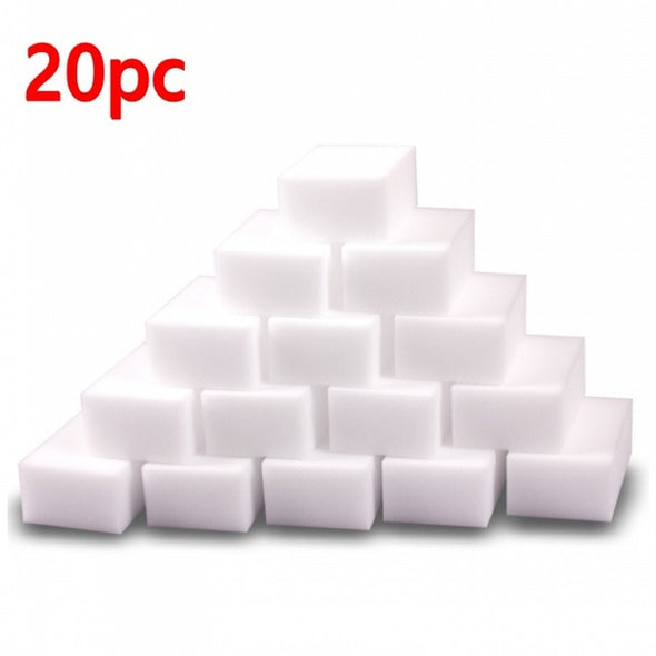 20/30Pc Melamine Sponge High Density Eraser Home Cleaner