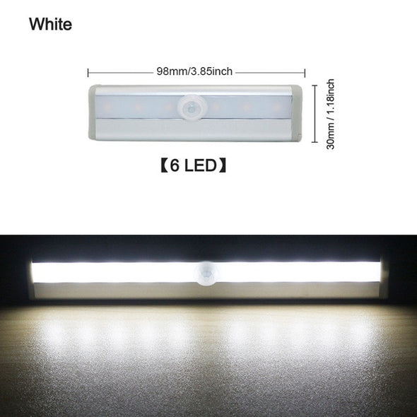 6/10 PIR LED Motion Sensor Light
