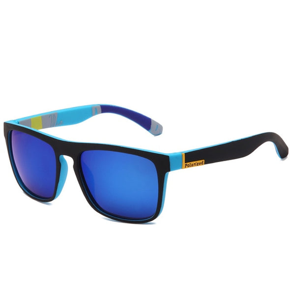 WarBLade New Square Polarized Sunglasses Men Night Vision Glasses Yellow Lens Anti-Glare Driving Sun Glasses UV400 Eyewear