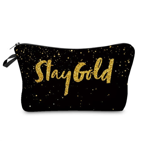 Makeup Bag With Various Patterns Cute Organizer Bag Pouches For Travel Bags Pouch Women's Cosmetic Bag