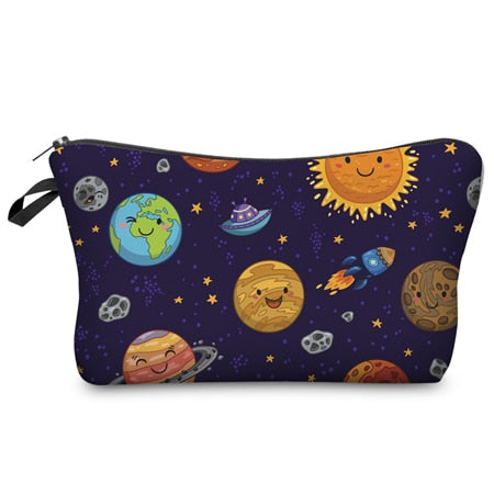 Makeup Bag With Various Patterns Cute Organizer Bag Pouches For Travel Bags Pouch Women's Cosmetic Bag