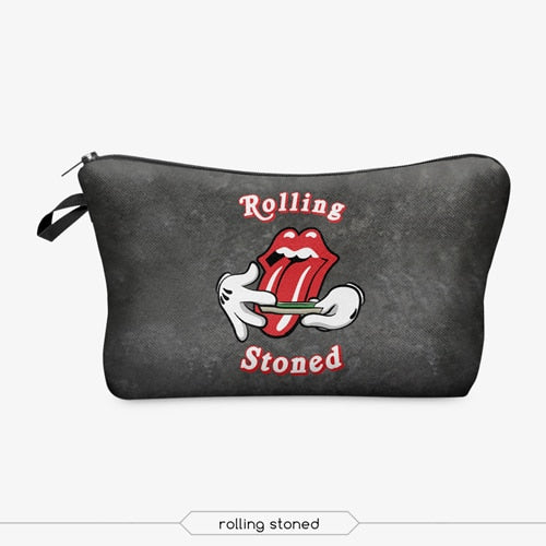 Makeup Bag With Various Patterns Cute Organizer Bag Pouches For Travel Bags Pouch Women's Cosmetic Bag