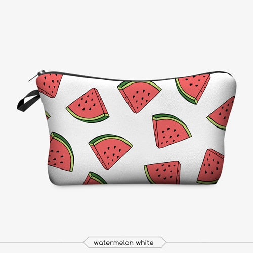 Makeup Bag With Various Patterns Cute Organizer Bag Pouches For Travel Bags Pouch Women's Cosmetic Bag
