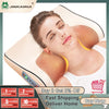 Jinkairui Infrared Heating Neck Shoulder Back Body Electric Massage Pillow Shiatsu Device Cervical Health Massageador Relaxation