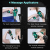 Mini LCD Massage Gun 32 Speed Touch Screen Deep Tissue Percussion Muscle Mini Massager Gun for Pain Relief Sore Muscles Body Massage for Athletes