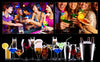 Cocktail Shaker Making Set, 16pcs Bartender Kit for Mixer Wine Martini, Stainless Steel Bars Tool, Home Drink Party Accessories