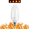 LED Flame Effect Light Bulb