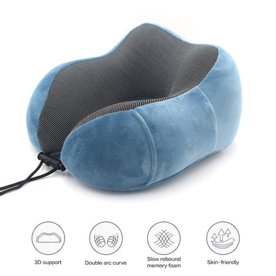 U Shaped Memory Travel Neck Pillows