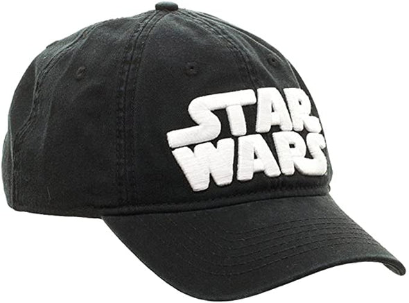 Star Wars Logo Black Adjustable Hat