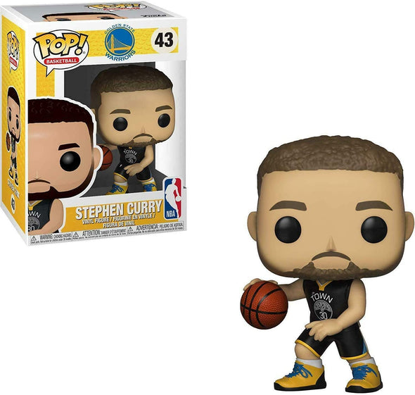 NBA Stephen Curry Golden State Warriors Pop! Vinyl Figure 43