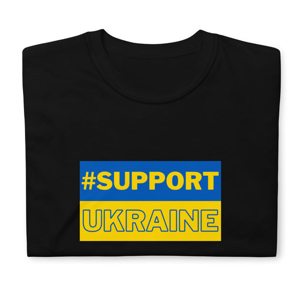 #SUPPORT UKRAINE Short-Sleeve Unisex T-Shirt