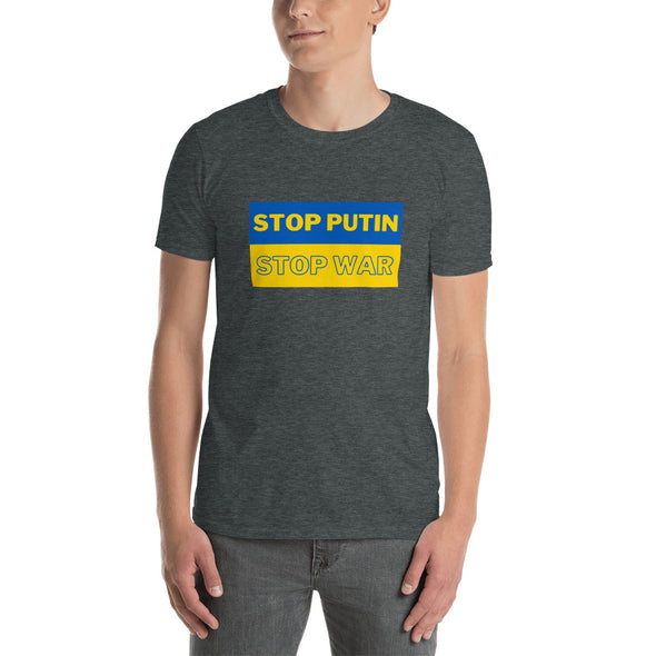 STOP PUTIN Short-Sleeve Unisex T-Shirt