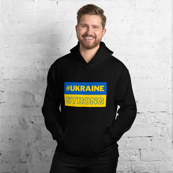 #UKRAINE STRONG Unisex Hoodie