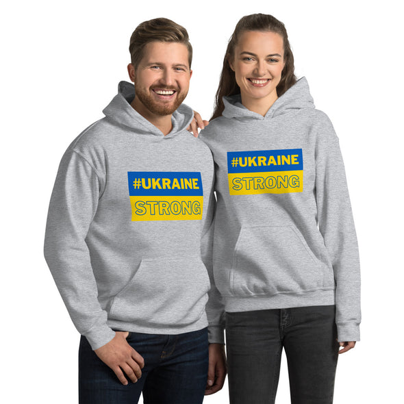 #UKRAINE STRONG Unisex Hoodie