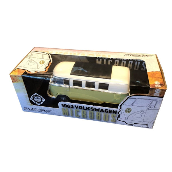 1962 Volkswagen MICROBUS Greenlight Limited Edition 1:18 GREEN