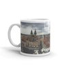 Prague White glossy mug