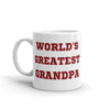 World's Greatest Grandpa, White glossy mug