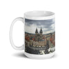 Prague White glossy mug