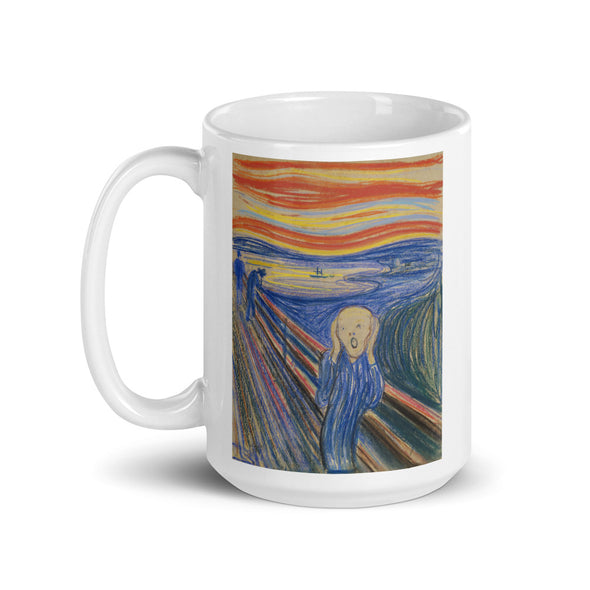 The Scream coffee mug