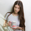 I HATE WEDNESDAYS White glossy mug