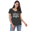 Drinks Well With Others Women’s recycled v-neck t-shirt
