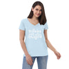 Drinks Well With Others Women’s recycled v-neck t-shirt